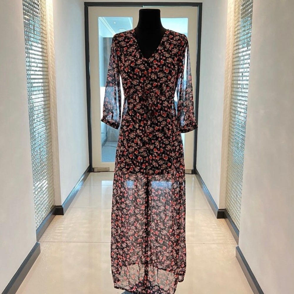 Forever 21 duster dress ,3/4 sleeve size S